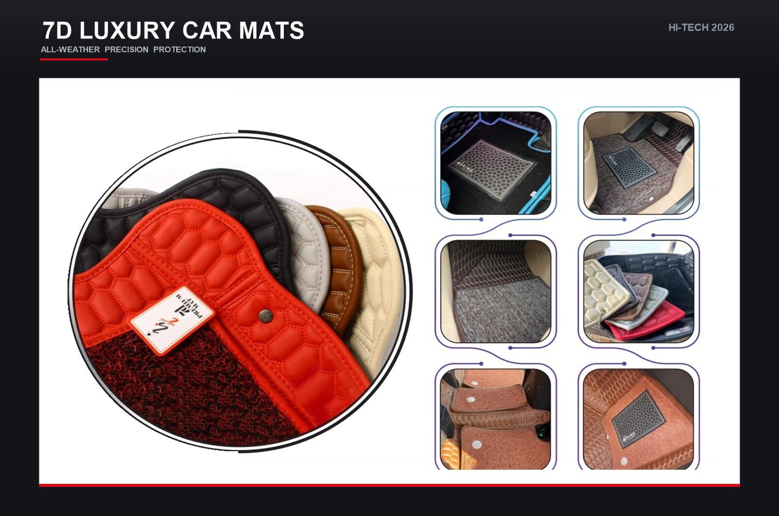 7D Luxury Car Mats