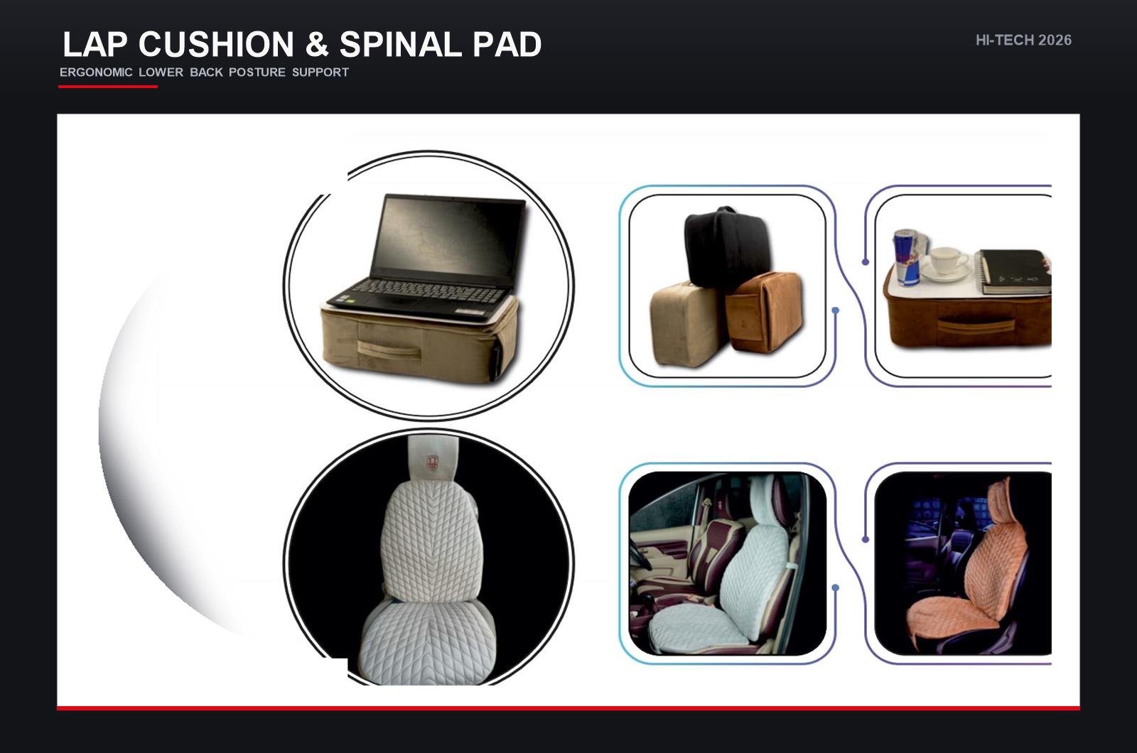Lap Cushion & Spinal Seat Pad