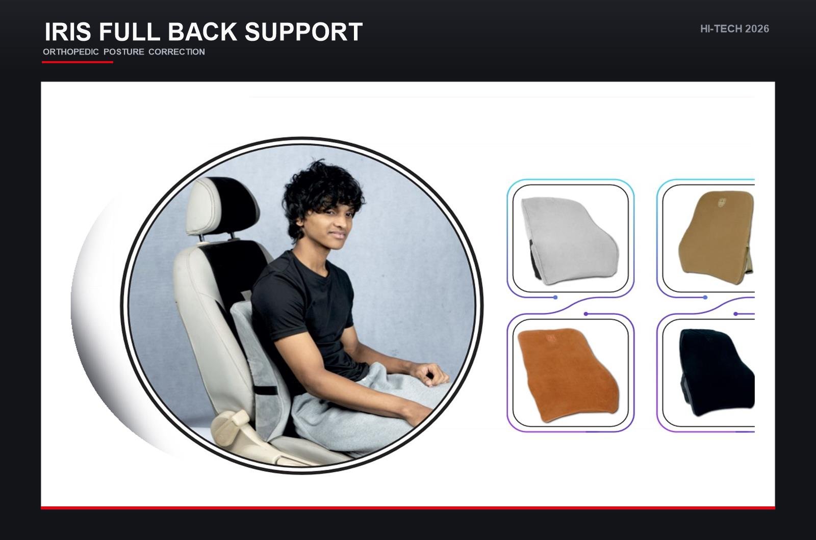 Iris Full Back Posture Support